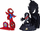Set lojrash Marvel Stunt Squad Spider Man kundër Venom, me figurina 1.5\", për kalamaj 4+