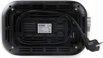 Тостер DOMO DO966T, 2 парчиња, нерѓосувачки челик, сребрен