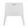 Karrige lounge plastike SLEEK HM6365.01, polipropileni, 62x68x73cm, e bardhë