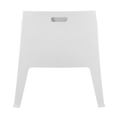 Karrige lounge plastike SLEEK HM6365.01, polipropileni, 62x68x73cm, e bardhë