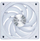 Ventilator kase Lian Li UNI FAN CL Wireless 120mm ARGB PWM, 2.4 GHz, i bardhë