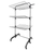 Varëse rrobash vertikale Leifheit Drying Tower 420, me 3 nivele, me rrota, e zezë