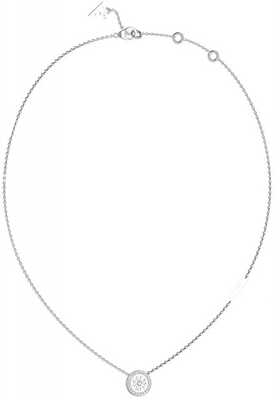 Qafore për femra Guess Love Guess JUBN04080JWRHT/U, 45.5 cm, e argjendtë