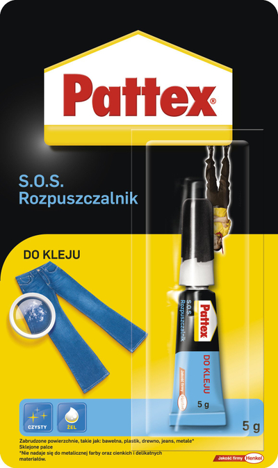Heqës ngjitësi Pattex Glue Remover, 5g, transparent