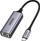 Adapter USB Ugreen, USB C në RJ45, Gigabit Ethernet, gri