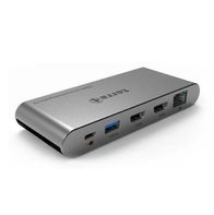 Docking station Terra Mobile 770 USB-C Dual Display, HDMI x2, LAN, gri metalik