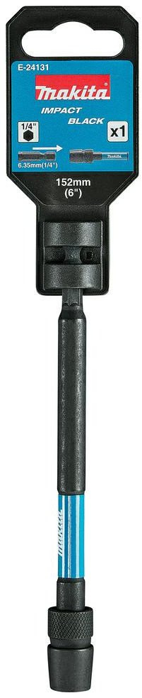 Mbajtës bitash Makita Impact Black, 1/4" hex, 152mm, i zi