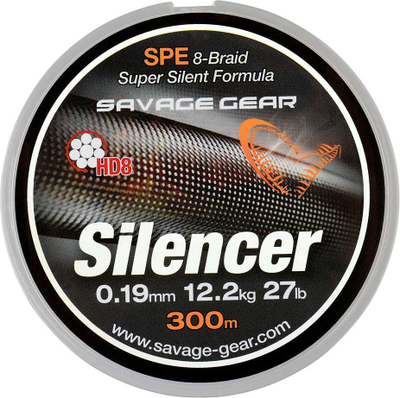 Fije peshkimi Savage Gear Silencer HD8, 300 m, jeshile