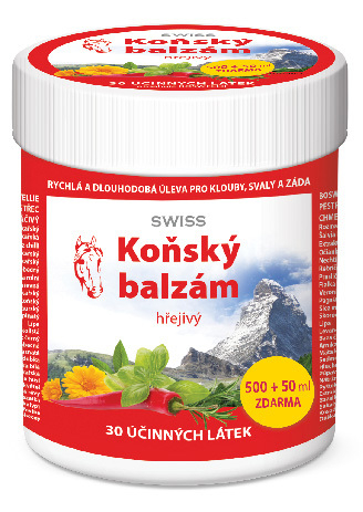 Balsam i ngrohtë për muskuj Simply You SWISS 500 ml + 50 ml Falas