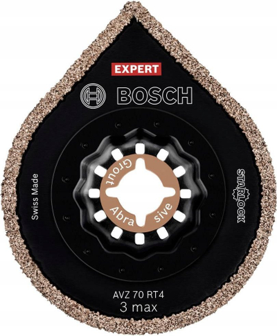 Teh për multivegël Bosch EXPERT AVZ 70 RT4, Starlock, karabit, i zi