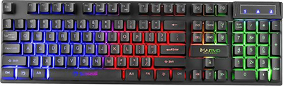 Tastierë gaming Marvo K60, USB, drita RGB, e zezë