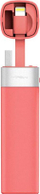 Пренослив полнач MiPow Power Tube 3000L, 3000mAh, со Bluetooth, розов