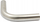 Tub çeliku inox TurboWorks, diametër 42mm, gjatësi 1.5m, argjendtë