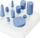 Set gurësh bluarës Pferd 33920135 TOUGH, 10 copë, 6mm, blu