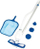 Set pastrimi pishine Bestway Vacuum Cleaner 58234, shufër teleskopike 2.8 m, me rrjetë mbledhëse