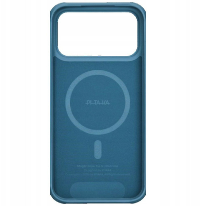 Mbulesë telefoni Pitaka ProGuard për iPhone 17 Pro Max, MagSafe, blu