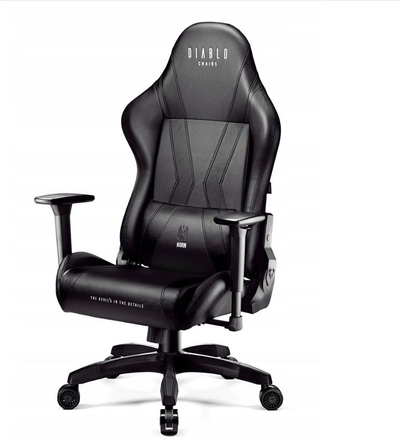 Karrige gaming Diablo Chairs X-Horn 2.0 King Size, XXL, eco-leather, e zezë