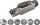 Konektor RJ45 CAT6 STP, universal, vetëprerës, transparent