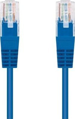 Kabllo rrjeti C-TECH Patchcord Cat5e, UTP, 1m, blu