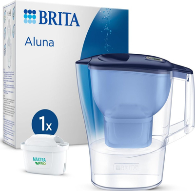 Кригла за филтрирање вода BRITA Aluna, голем капацитет, сина