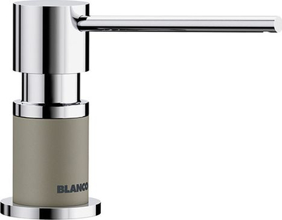 Dispenser detergjenti Blanco LATO Silgranit Look, 300ml, tartufo krom