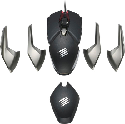 Maus gaming Mad Catz B.A.T. 6+, 16000DPI, me kabllo, i zi