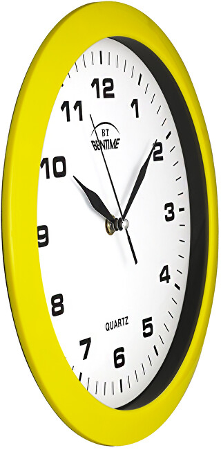 Orë muri Bentime H01-SW8047Y, e verdhë
