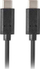 Kabllo Lanberg USB-C - USB-C USB (CA-CMCM-10CU-0005-BK), 0.5 m, e zezë 