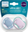 Biberonë qetësues Philips Avent Ultra Air SCF085/34, 6-18 muaj, set 2 copë, për goca