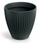 Vazo lulesh Latia Round MIDL, diametër 48cm, antracit