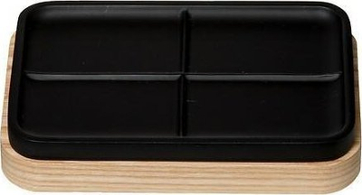 Држач за сапун 5five Simply Smart Loft Glamour Tribecart, полирезин, 13x8.5 cm, црна