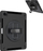 Kuti mbrojtëse 4smarts Rugged Case Grip për iPad Air 13" M2 dhe iPad Pro 12.9", book-style, me këmbë mbështetëse, e zezë