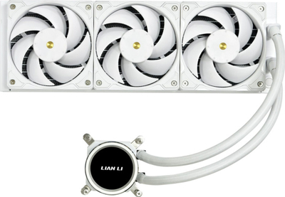 Ftohës likuid AIO Lian Li Galahad II Trinity Performance 360mm, RGB, i bardhë