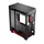 Kuti PC Black Case Mistral ARGB Flow, MIDI tower, USB 3.0 x2, e zezë