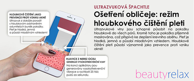 Pajisje/lopatëz për pastrimin e fytyrës Beauty Relax Ultrasonic BR-1010