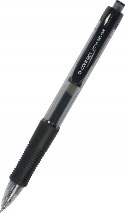 Stilolaps xheli automatik Q-CONNECT Sigma, majë 0.5mm, i zi