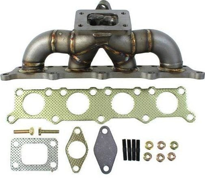 Kolektor shkarkimi TurboWorks AUDI VW 1.8T T25 Extreme, çelik inox, 3 mm, metalik