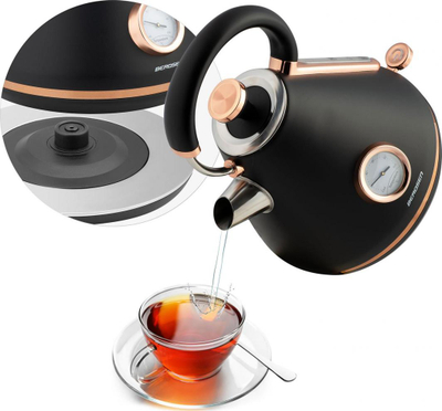 Vluese uji Berdsen BD-701, 2200W, 1.7L, e zezë / bronztë