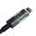Кабел за полнење Baseus Gem, USB A кон Lightning, 2 m, 2.4A, црна