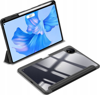 Këllëf tablet DuxDucis Toby Huawei MatePad Pro 11 2022, me kapak i zgjuar, me mbajtëse për stylus, i zi