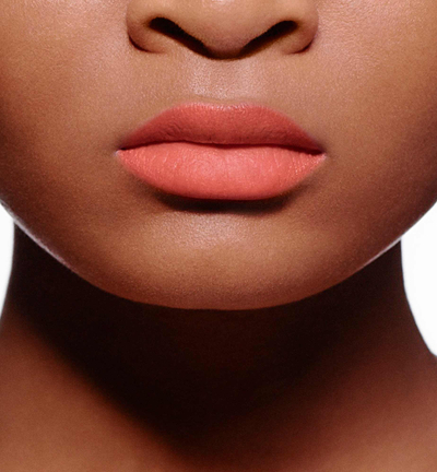 Balsam buzësh Dior Rouge Dior 445 Petal, mat, me ngjyrë pjeshke