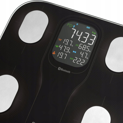 Peshore inteligjente Sencor Smart Fitness, Bluetooth, analizë trupi, e bardhë