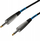 Kabllo audio SSQ SPK1.5, jack 6.3mm në jack 6.3mm, 1.5m, e zezë