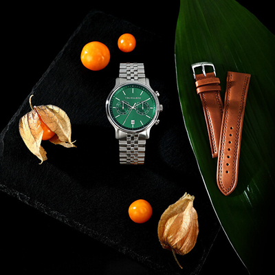 Set për meshkuj TRUSSARDI T-Inedito R2453174001, orë dore + rrip