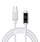 USB кабел Џојрум USB Ц во Лајтнинг, 30W, 1.2m, бел
