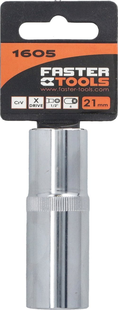 Çelës tubi i gjatë Faster Tools LONG SOCKET 1/2" 8mm