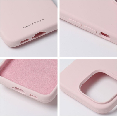 Futera telefoni Roar Cloud Skin për iPhone 15 Pro Max, silikon, rozë e çelët