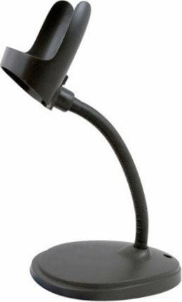 Standi për skaner barkodi Honeywell, 22 cm, shufër fleks, bazë ovale e rëndë gri