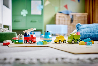 Set LEGO Creative Vehicle 10474, lodër ndërtimi, shumëngjyrëshe