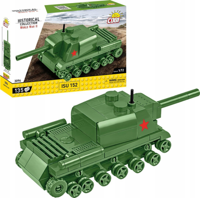 Lodër konstruktore Cobi ISU 152, 135 pjesë, Historical Collection, shumëngjyrëshe